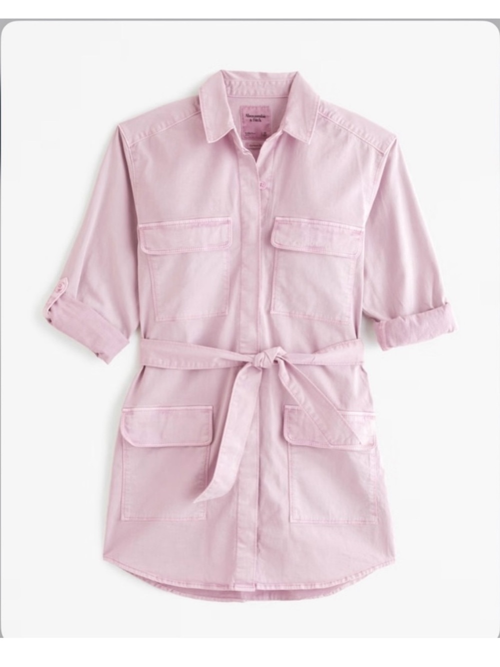 NWOT Abercrombie utility shirt dress